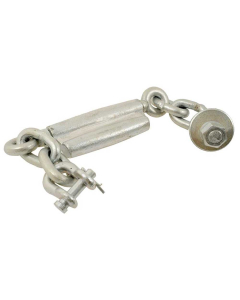 Stabilisator kjede - D-sjakkel  Ø16mm - Thread Ø18mm - Minimum lengde:430mm -  M16 x 2.00 Metrisk