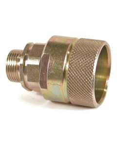 Hydraulisk hurtigkobling 1/2″ Hann med låsegjenge med 1/2″ BSP hanngjenge