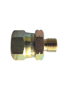 Hydraulisk adapter M20 x 1.50 Metrisk Hann x 3/8'' BSP Svingbar hunn