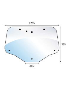 REAR UPPER GLASS                   