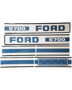 Sett av dekaler - Ford / New Holland 6700