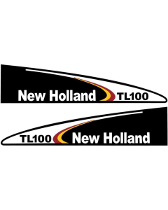 Sett av dekaler - Ford / New Holland TL100