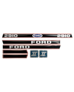 Sett av dekaler - Ford / New Holland 2910 Force II