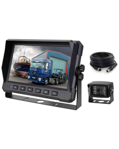 10" D.Skjerm 12 24Volt Ett Kamera