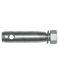 Redskapsbolt for trekkstenger 28x131mm, Gjengestørrelse 3/4x23mm Kategori 2 (Ø28mm)