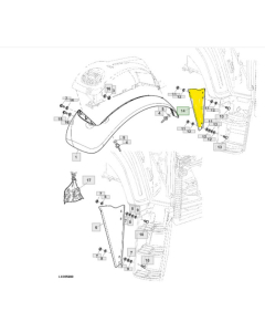 Beskyttelsesplate h ved