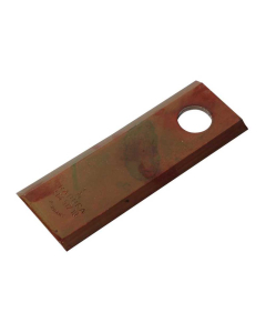 MOWER BLADE 123 X 40 X 4MM, HOLE Ø1