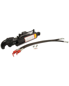 Hydraulisk toppstag (Kategori-/4 (Ø-/45mm)) og Q.R CBM krok, Sylinderhull: 120mm, Minimum lengde: 65