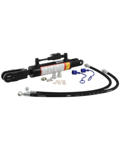 Hydraulisk justering av løftestag til trekkstenger (Levert med: Slanger) - Gaffel Hull Ø: 22mm - Gaf