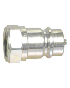 POPPET VALVE COUPLING - MALE - 1/2&