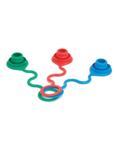 Stauff Støvhette Rød PVC Passer 1″ Hunnkobling