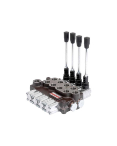 Hydraulisk monoblokk-ventil 1/2'' BSP Porter 4 Bank (60 l/min Strømningshastighet)