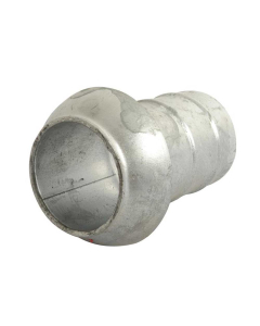 MALE HOSE END 4'' (GALVANISED)     