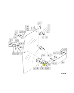 DØRLÅS INNVENDIG R.H