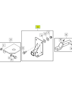 Tilhengerfeste, Brakett