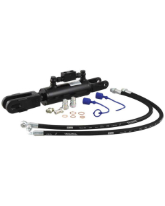 Hydraulisk justering av løftestag til trekkstenger (Levert med: Slanger) - Gaffel Hull Ø: 22mm - Gaf