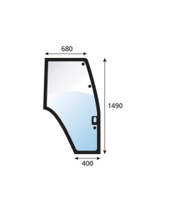 DOOR GLASS RH                      
