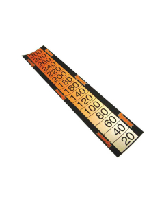 Etikett for hydraulisk topplenke