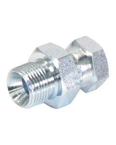 Hydraulisk adapter 3/8'' BSP Hann x 1/4'' BSP Svingbar hunn