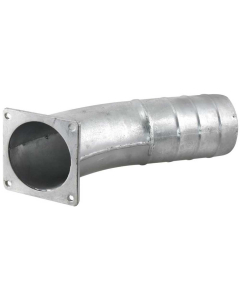 45° bøyning 6″ (150mm) x (150mm) (Galvanisert)