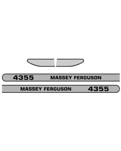 Sett av dekaler - Massey Ferguson 4355