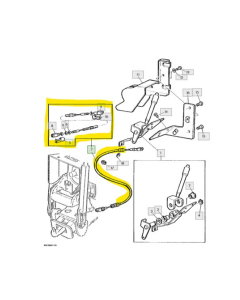 Kabel for krok 2950 mm