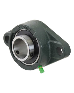 Lagerhus med flens og 2 bolthull (UCFL207)