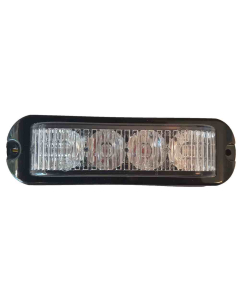 Led Strobelys Lavt Med 4X3W Oransje