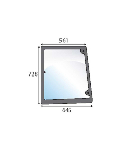 SIDE GLASS LH                      