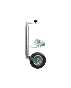 Pivothjul til hjulvogn, Rør Ø 42mm - komplett