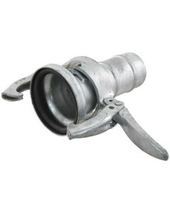 Slange-ende med hunnkobling 3″ (89mm) x3″ (76mm) (Galvanisert)