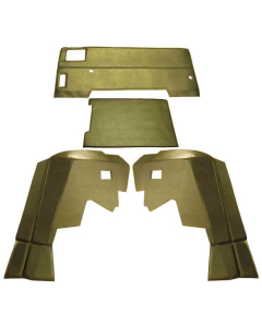 Komplett dørkledning for to dører