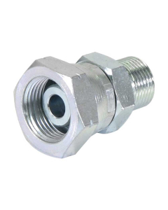 Hydraulisk adapter 3/8'' BSP Hann x M20 x 1.50 Metrisk Svingbar hunn