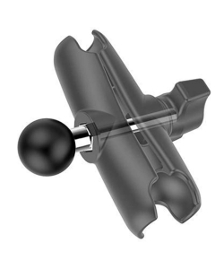 RAM BASE W/1/4" 20 HOLE HEX & 1"   