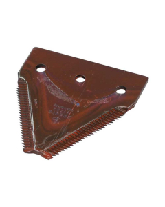 Knivseksjon - tagget overside - 81.5x76x2.75mm - Hull Ø: 6.5mm - Hullsentre 52.5mm - Erstatning forM