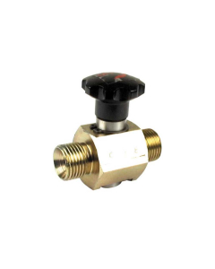 Spenco 2 veis kulestengeventil 3/8'' BSP (30 l/min Strømningshastighet)