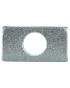 Låseplate mellom løftestag og trekkstang 40x75mm Hull Ø: 25.5mm