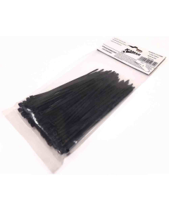 Svarte Strips 100Stk 2,5Mm X 15Cm