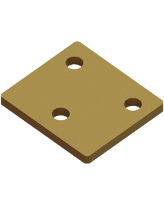 Stålplate for tinde 45 mm