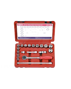 Pipesett 3/8 "  19 Deler                                  