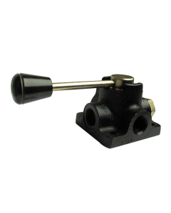 Spenco Hydraulisk 3-veis dreie-kuleventil 1/2'' BSP (70 l/min Strømningshastighet)