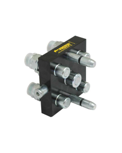 Multiportkobling for hydraulikkuttak - Hanngjenge - x M22 x 1.50″ Metrisk - 2P506 Serie