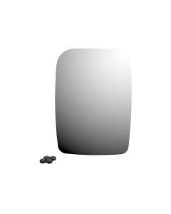 Erstatningsglass for speil - Rektangulær, (Konveks), 303.5 x 214.5mm