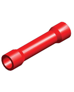 Rød terminal HUN 4mm