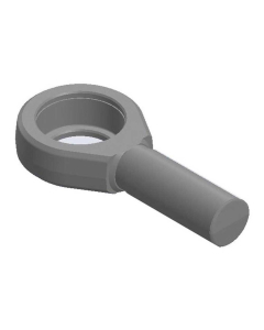 Styrestag med kule, Lengde: 129mm