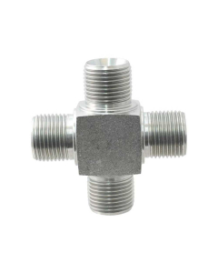 MALE CROSS - 3/8'' BSP             