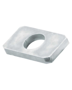 Låseplate mellom løftestag og trekkstang 35x65mm Hull Ø: 22mm