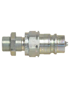 POPPET VALVE COUPLING PUSH-PULL - M