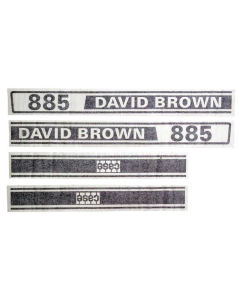 Sett av dekaler - David Brown 885