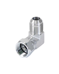 Hydraulisk adapter 7/8″ JIC Hann x 7/8″ JIC Svingbar hunn 90° Kompakt Albue